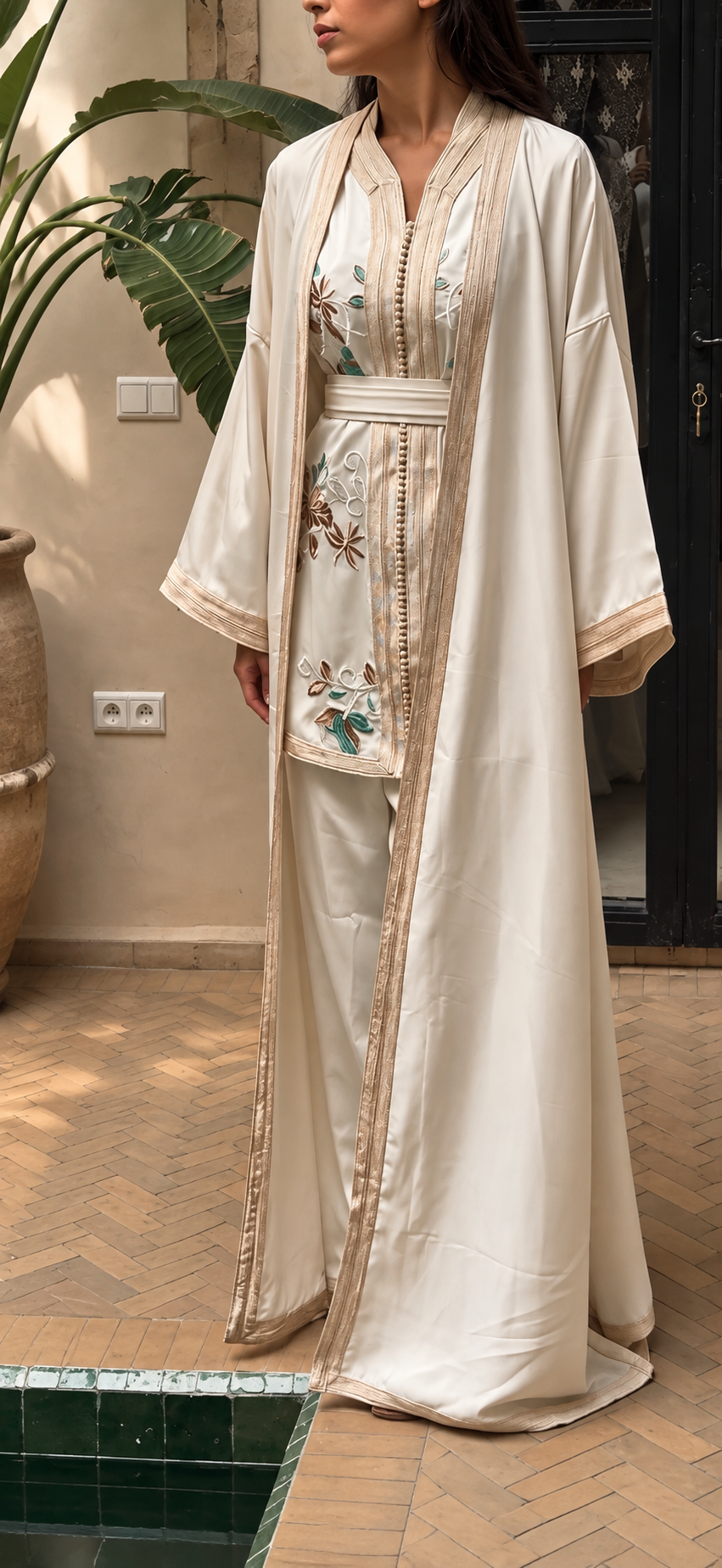 ENSEMBLE SILLAGE  IVOIRE